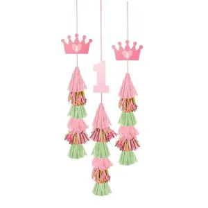 1st Birthday Girl Tassel Decorations