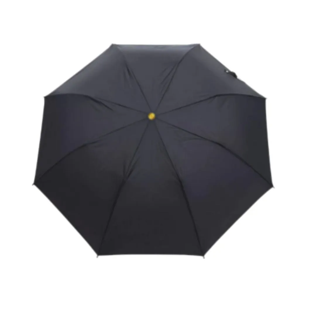 21 inch, Manual 2 Fold Umbrella, Black