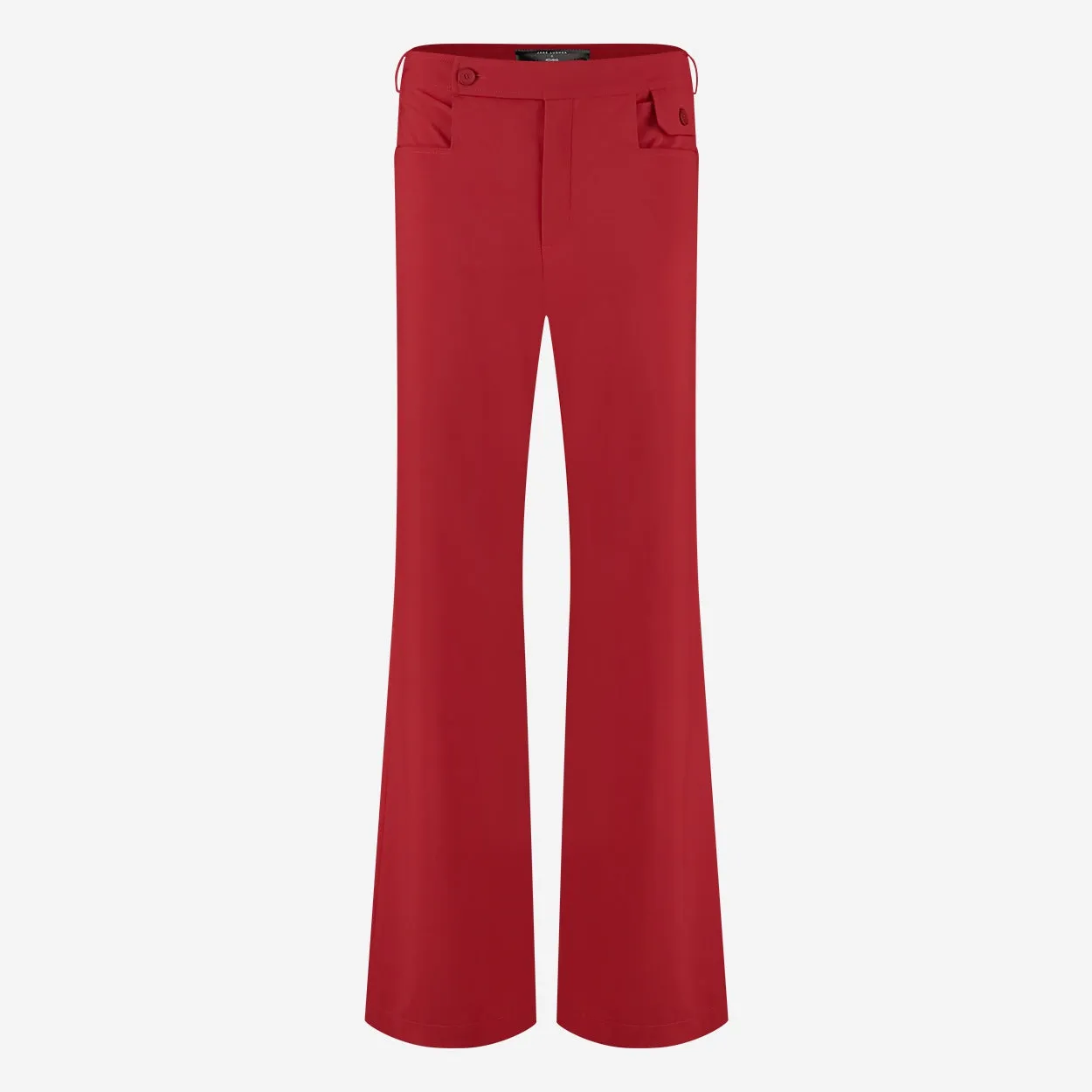 Angela Pants Technical Jersey | Red