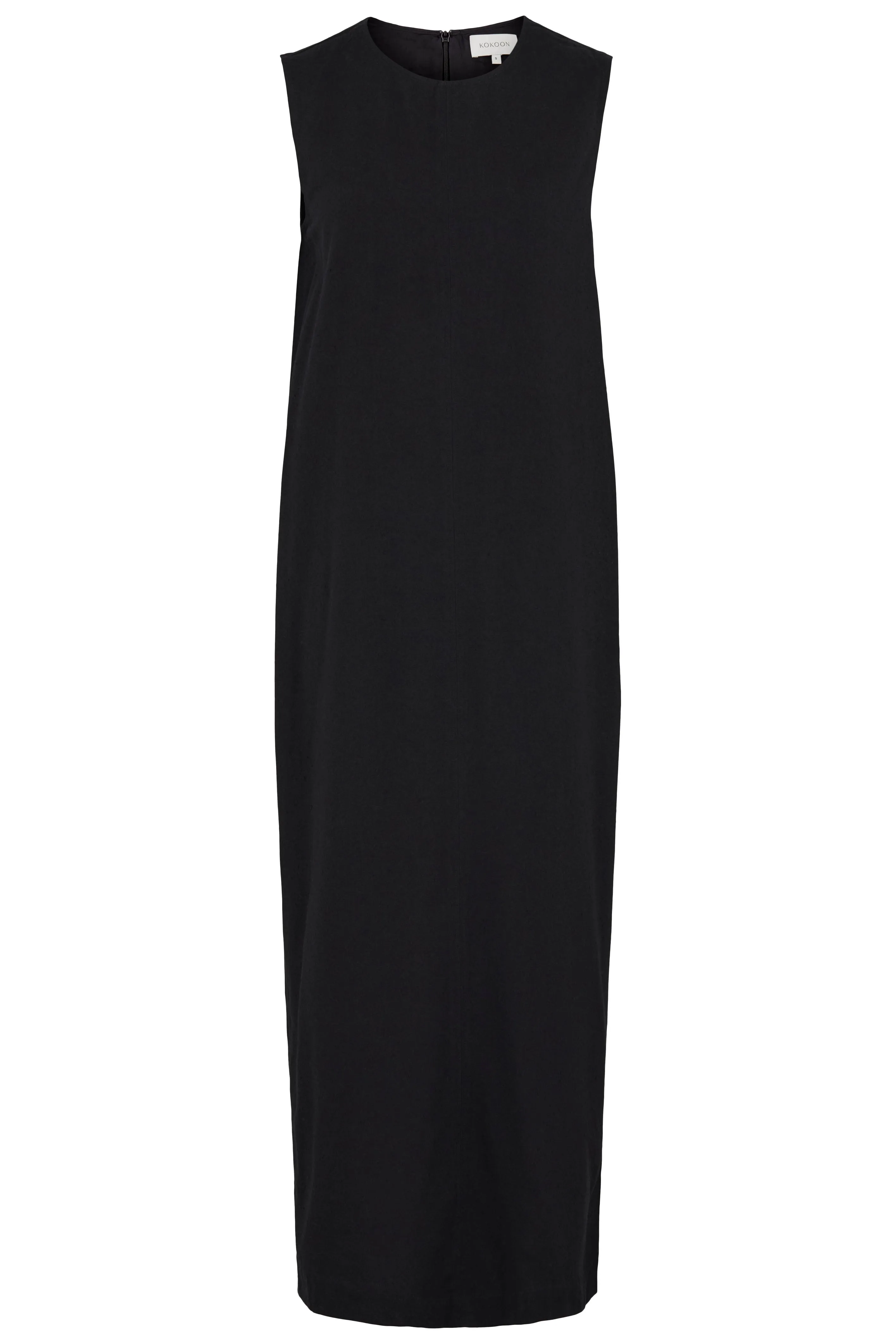 BARRY DRESS - BLACK - RAW SILK