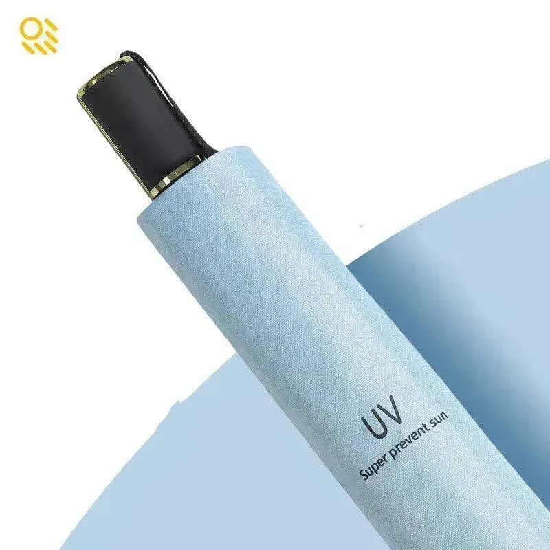 Black Gum Sunscreen Anti Ultraviolet Umbrella Advertising Umbrella Daisy Umbrella Umbrella Girl