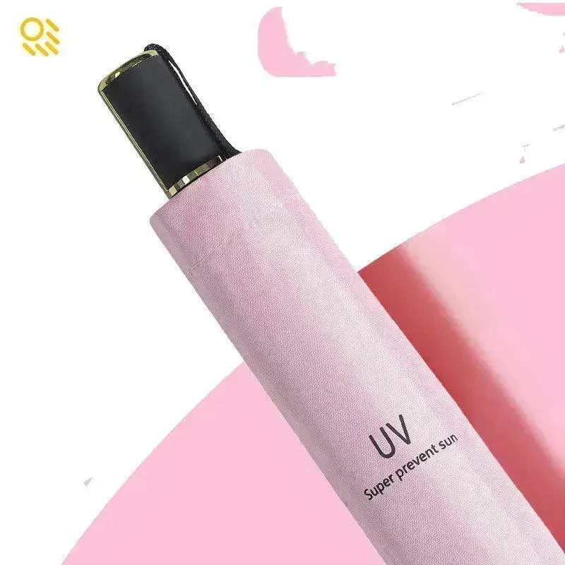 Black Gum Sunscreen Anti Ultraviolet Umbrella Advertising Umbrella Daisy Umbrella Umbrella Girl