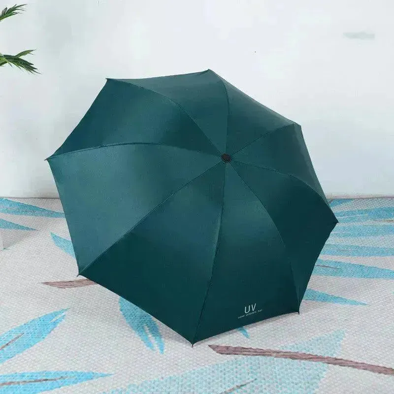 Black Gum Sunscreen Anti Ultraviolet Umbrella Advertising Umbrella Daisy Umbrella Umbrella Girl