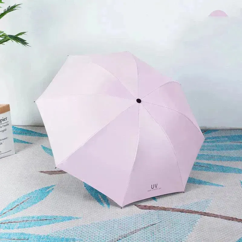 Black Gum Sunscreen Anti Ultraviolet Umbrella Advertising Umbrella Daisy Umbrella Umbrella Girl