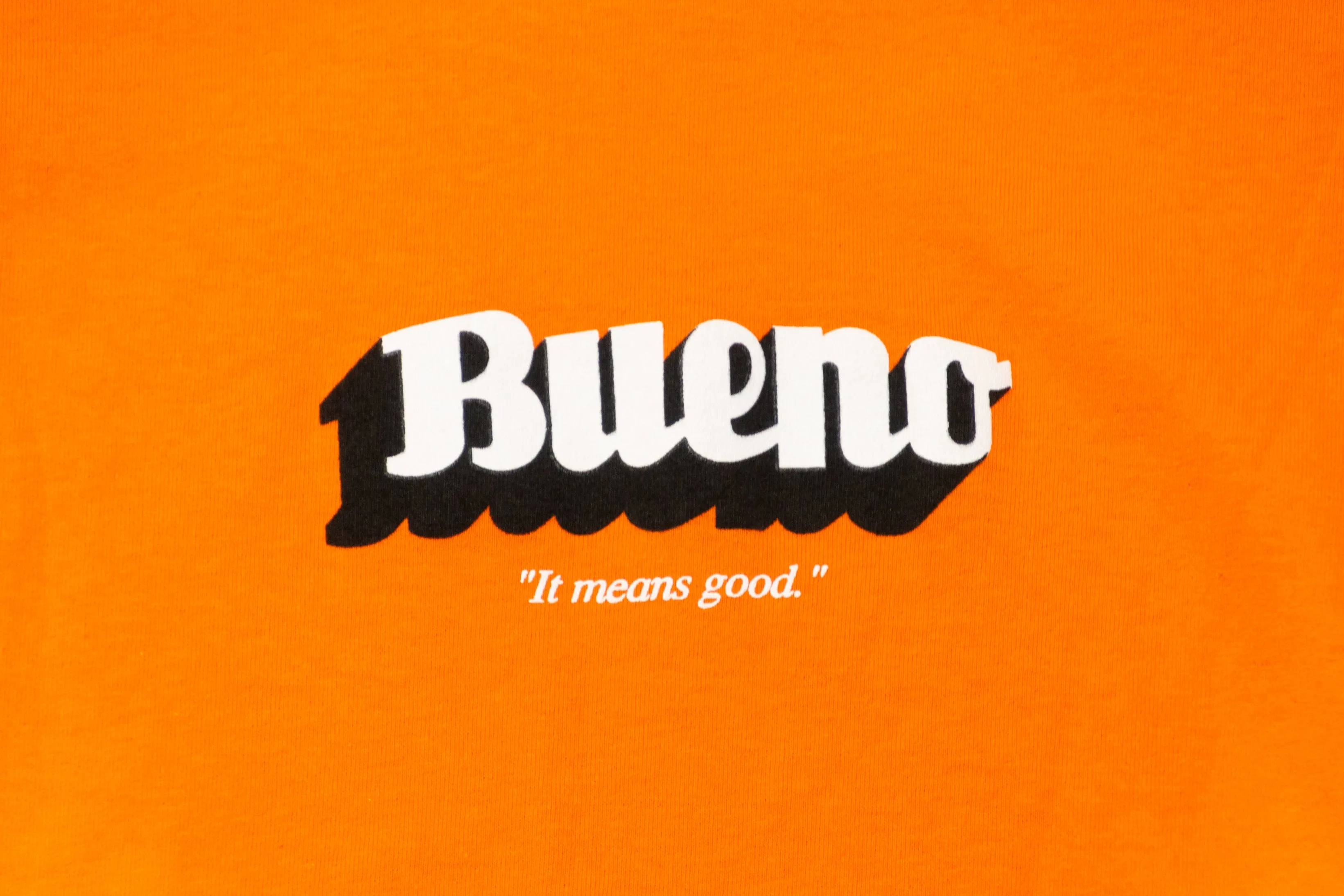 Bueno - Logo Tee (Orange)