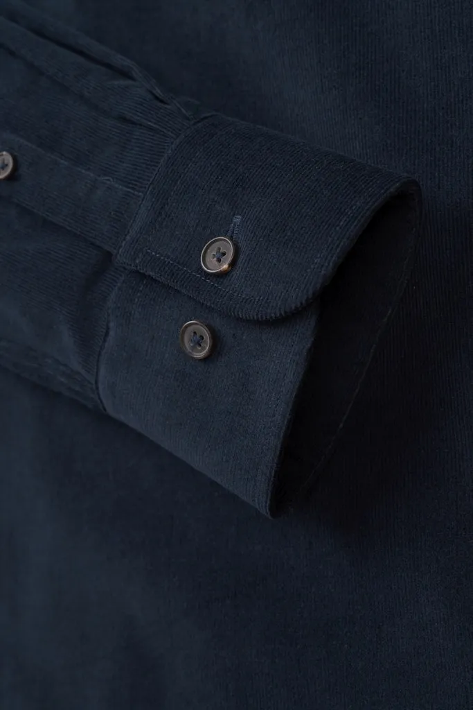 Bugatti - Button Down Cord Shirt, Navy