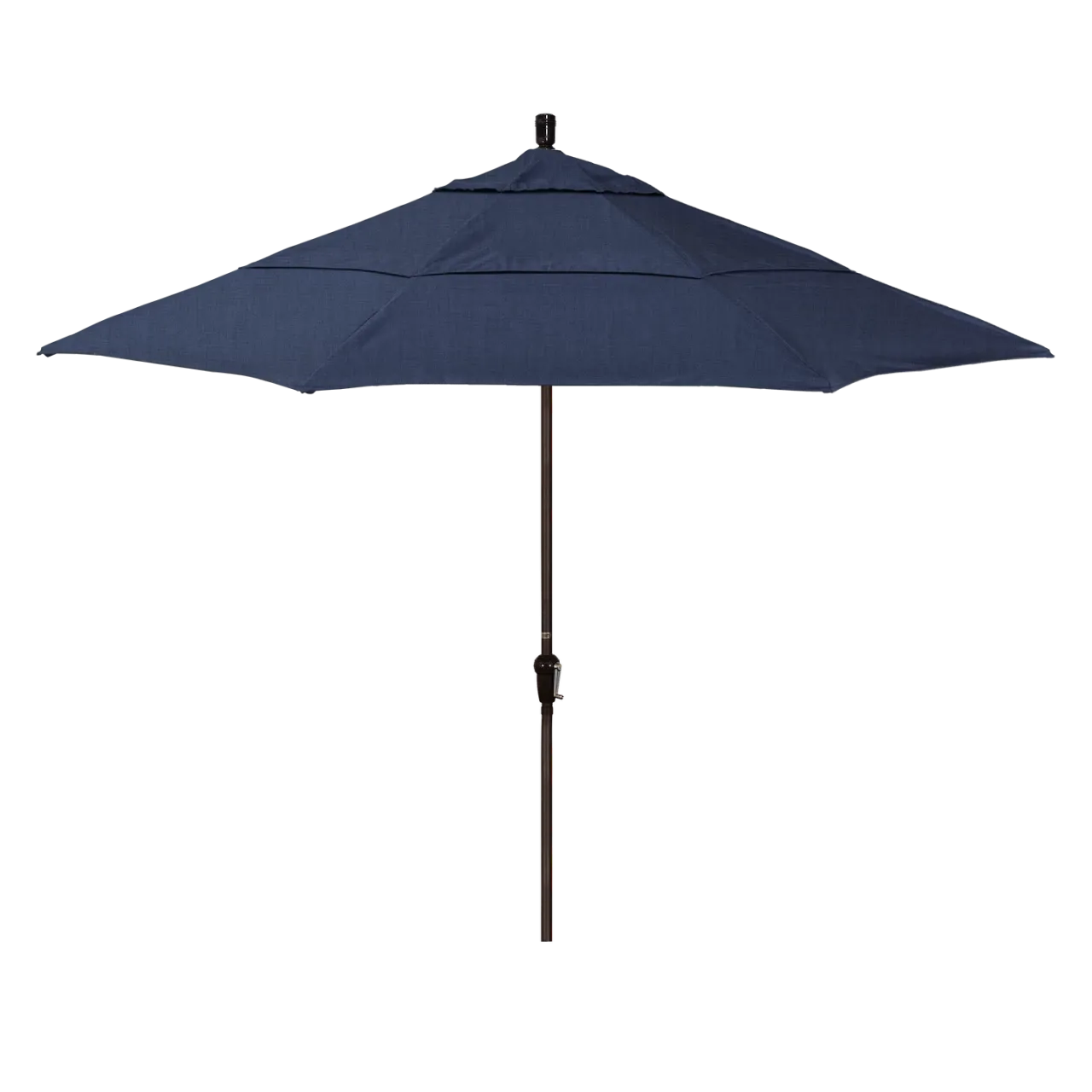 California Umbrella Sunset Series 11 ft Patio Umbrella - Residential Grade with Auto Tilt and Crank Lift