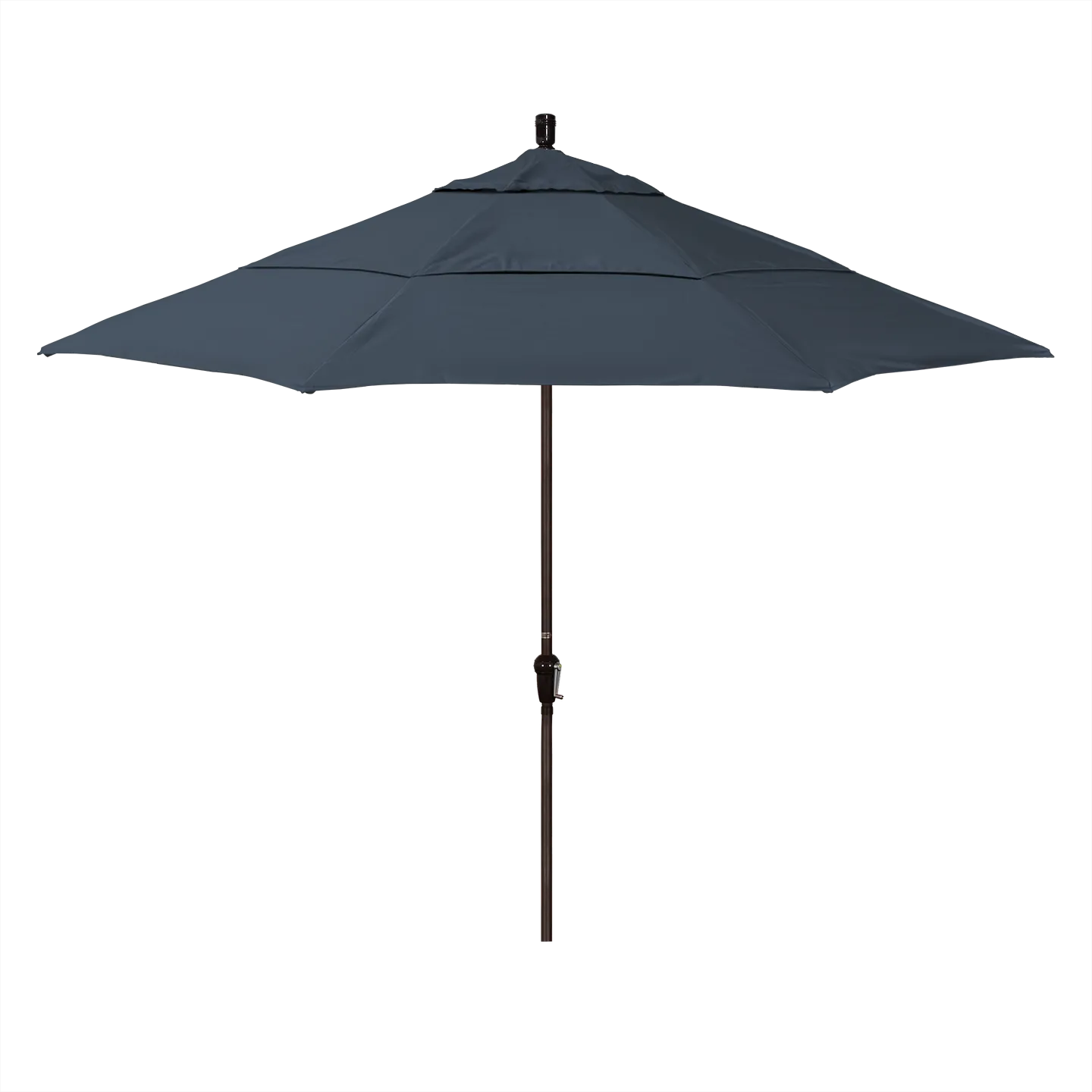 California Umbrella Sunset Series 11 ft Patio Umbrella - Residential Grade with Auto Tilt and Crank Lift