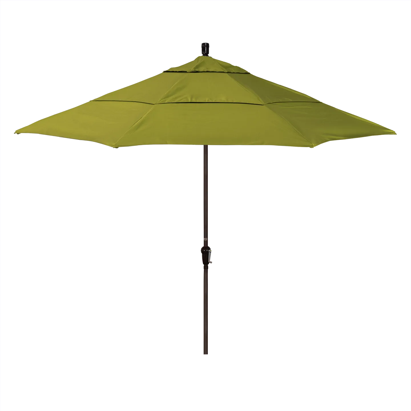 California Umbrella Sunset Series 11 ft Patio Umbrella - Residential Grade with Auto Tilt and Crank Lift