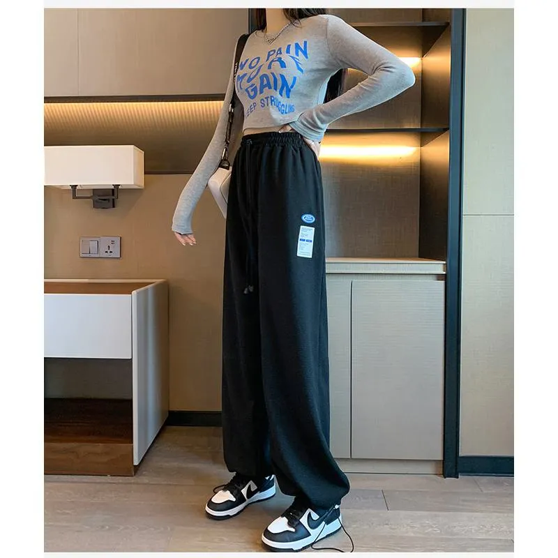 Casual Banana-Shaped Plus Sports Loose Fit Sweatpants