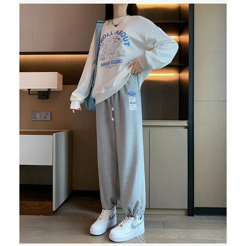 Casual Banana-Shaped Plus Sports Loose Fit Sweatpants