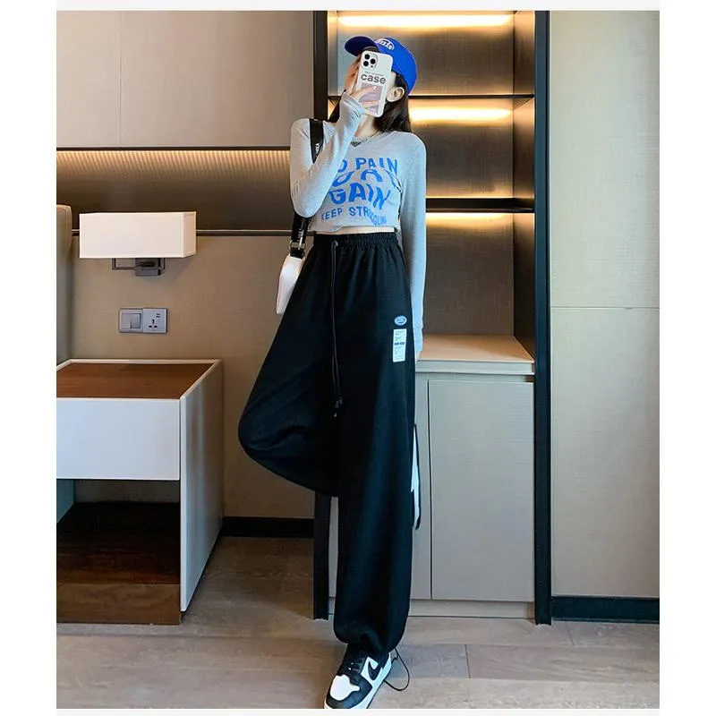 Casual Banana-Shaped Plus Sports Loose Fit Sweatpants