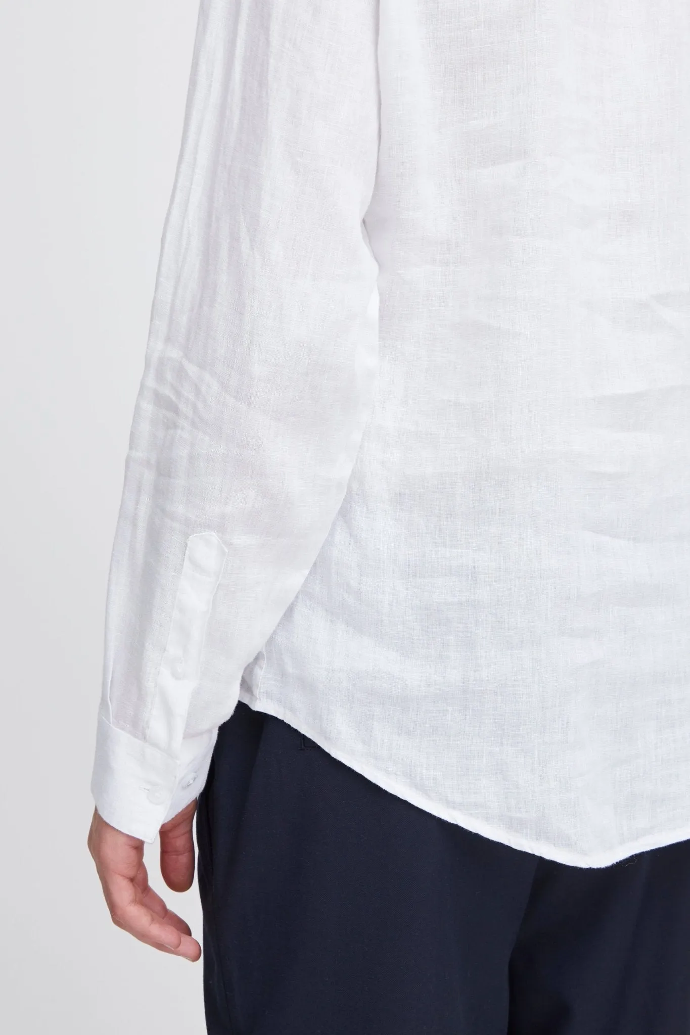 CASUAL FRIDAY - Anton LS CC linen shirt - 20504334