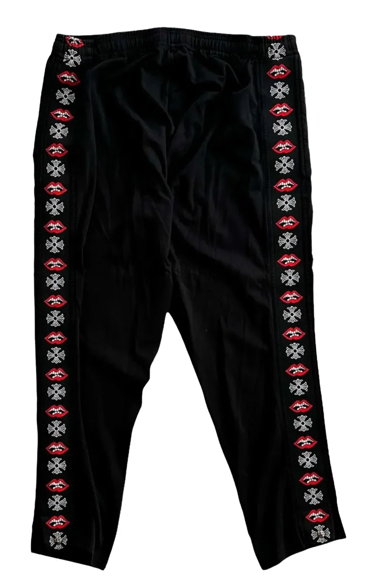 Chrome Hearts 'Chomper' Black Trackpants