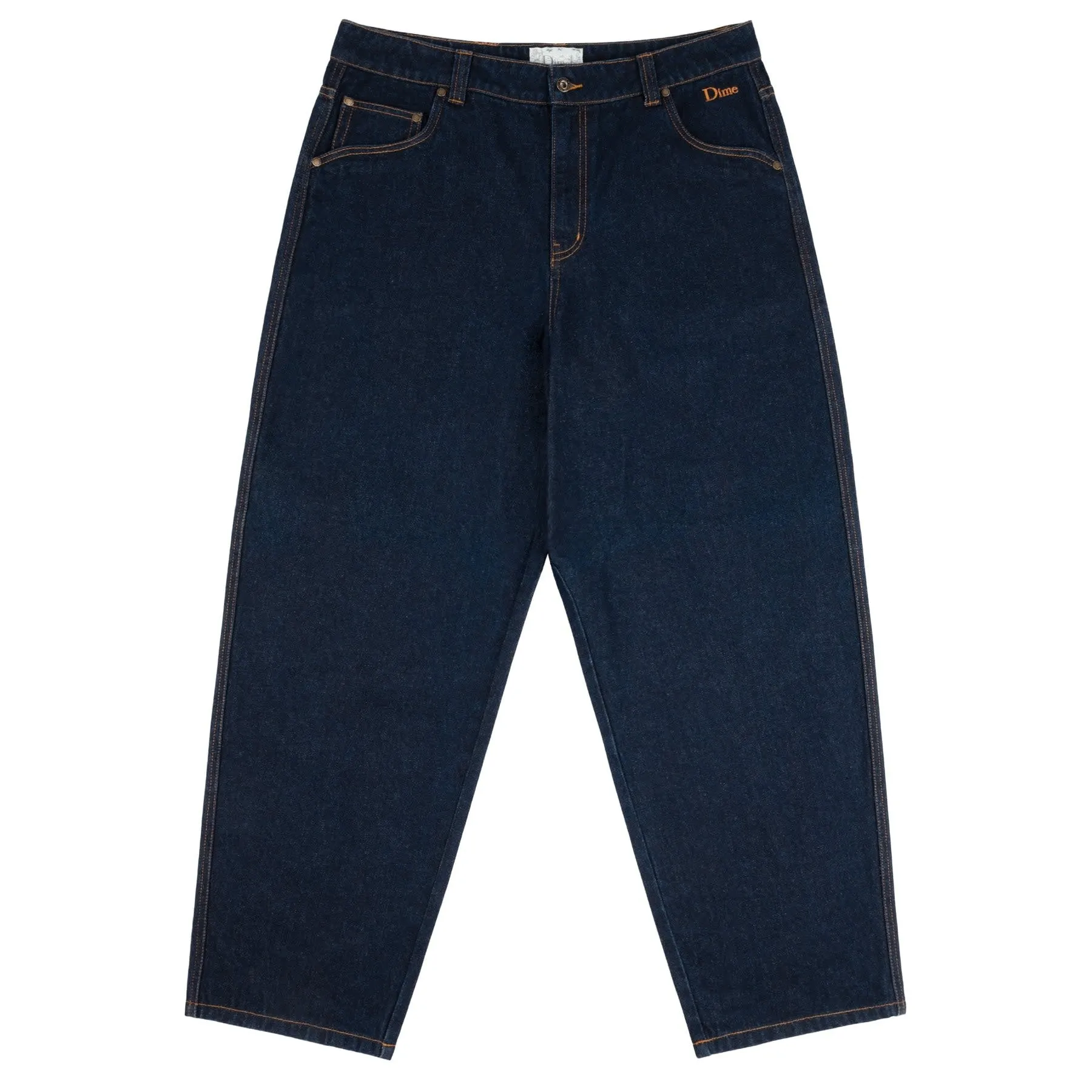 Classic Baggy Denim Pants - Indigo