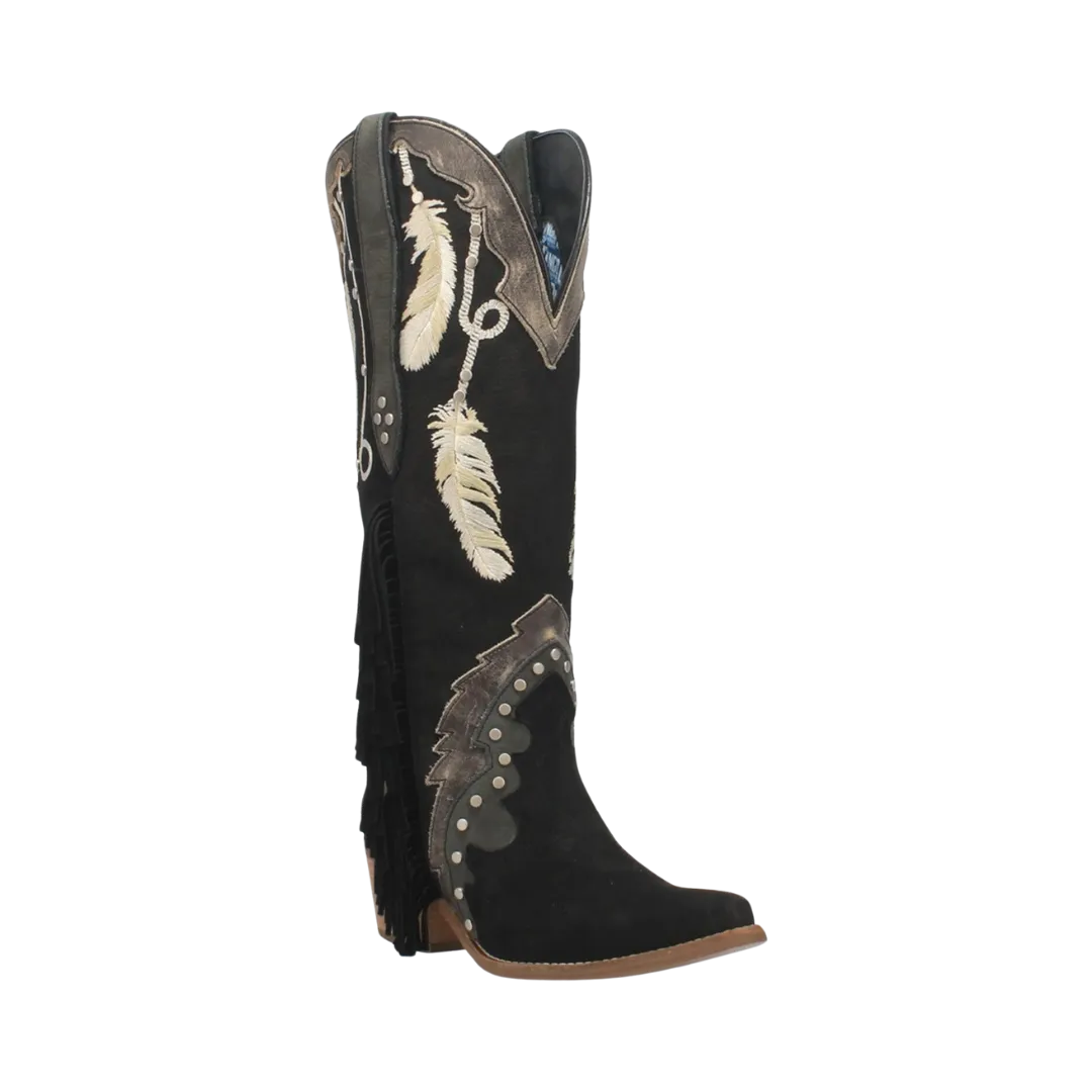 Dan Post Boot Women's Dingo Dream Catcher Leather Black Boots