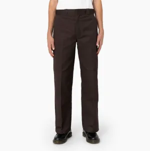 Dickies Loose Fit Double Knee Work Pant  - Dark Brown