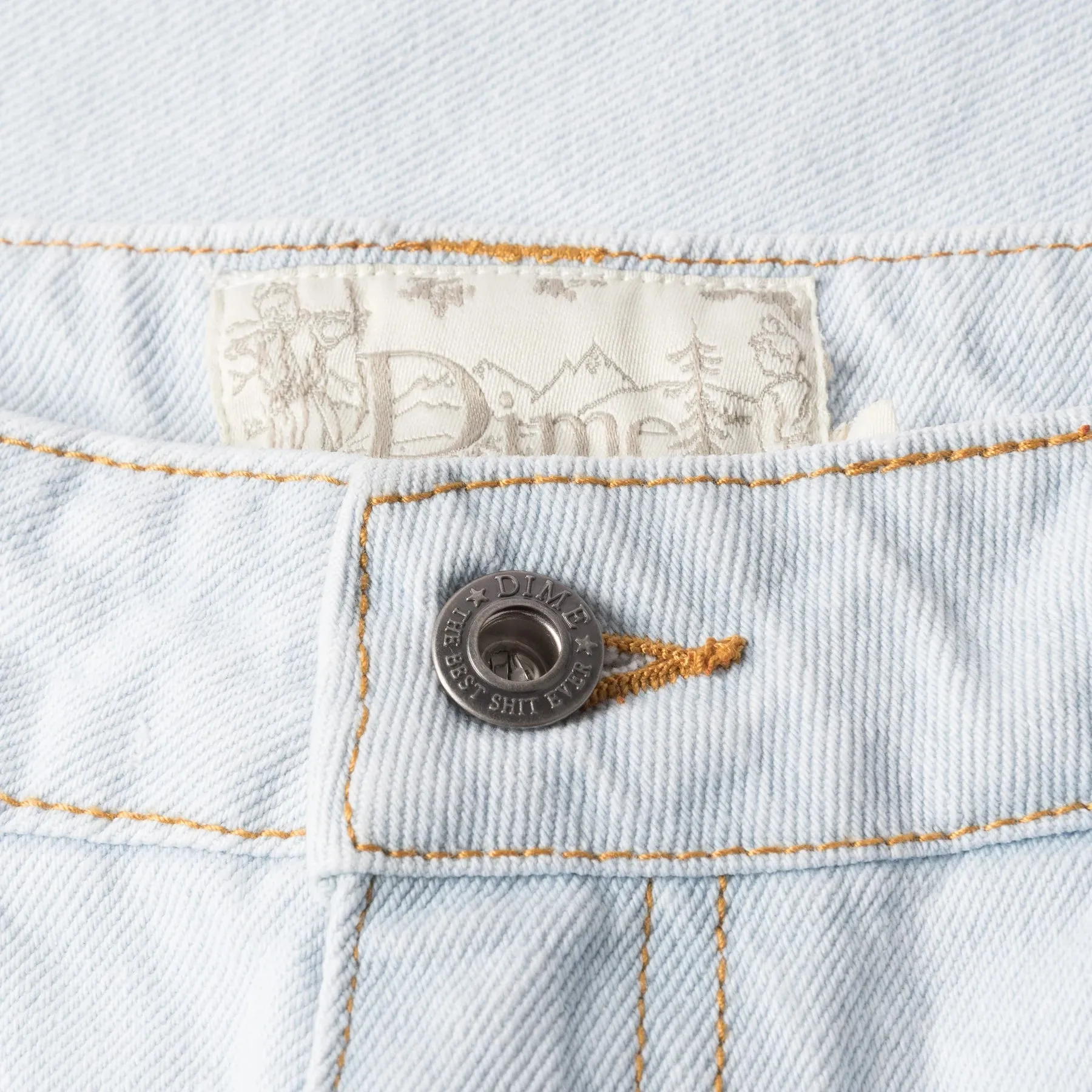 Dime Classic Relaxed Denim Pants Light Washed