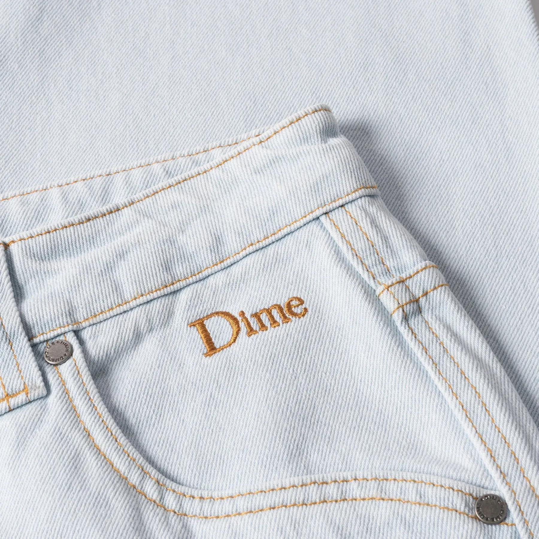 Dime Classic Relaxed Denim Pants Light Washed