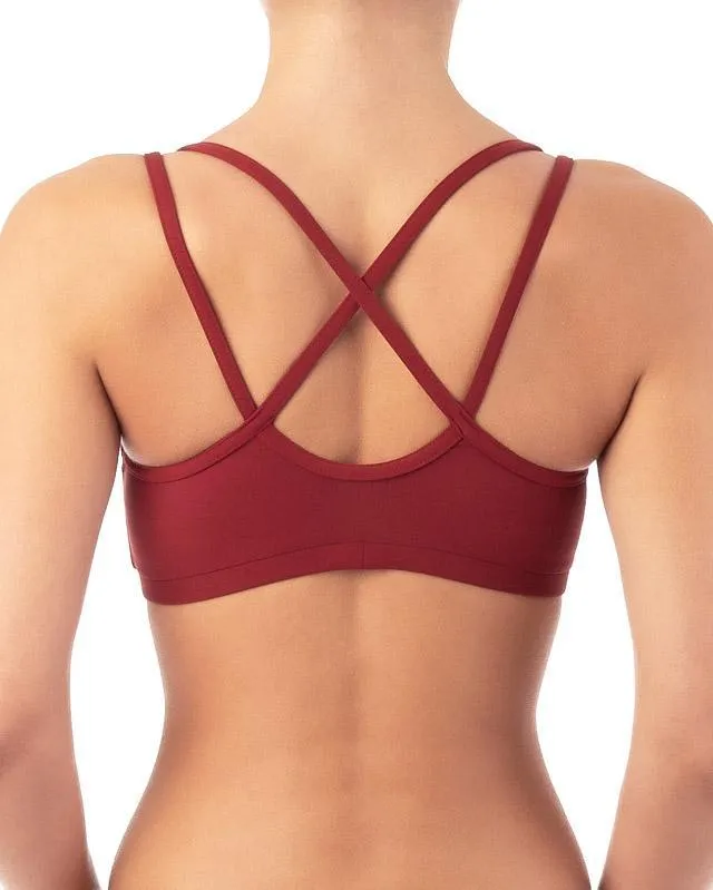 Dragonfly Nicole Top - Burgundy