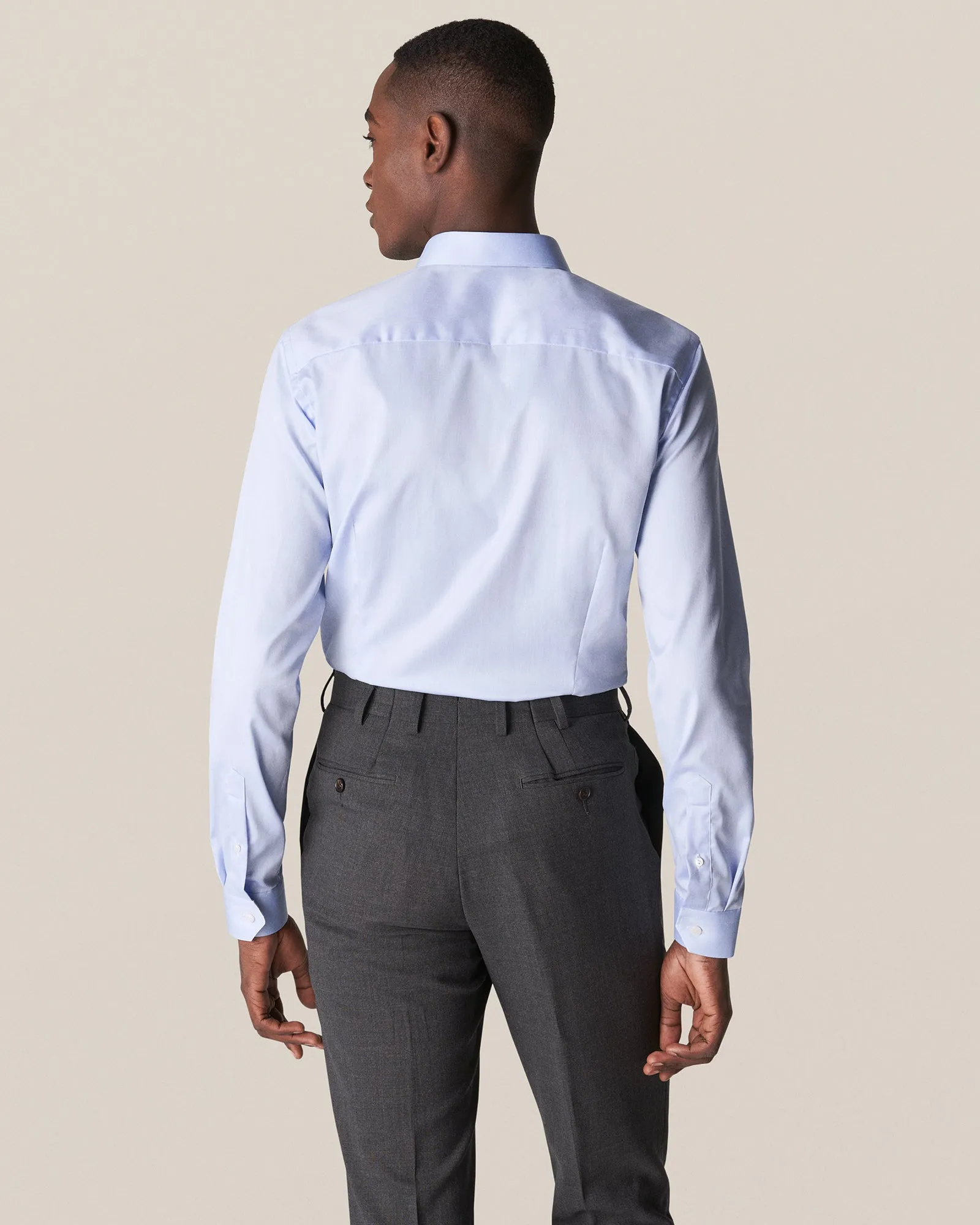 ETON 30008881121 BLUE SIGNATURE TWILL SUPER-SLIM SC SHIRT