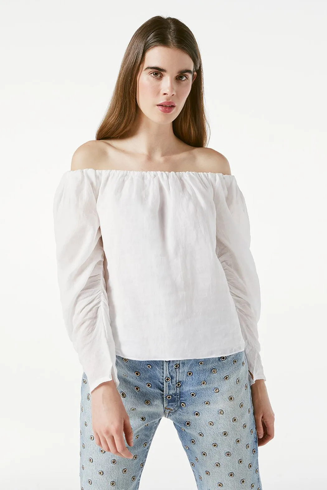 FRAME - Off the Shoulder Billow top