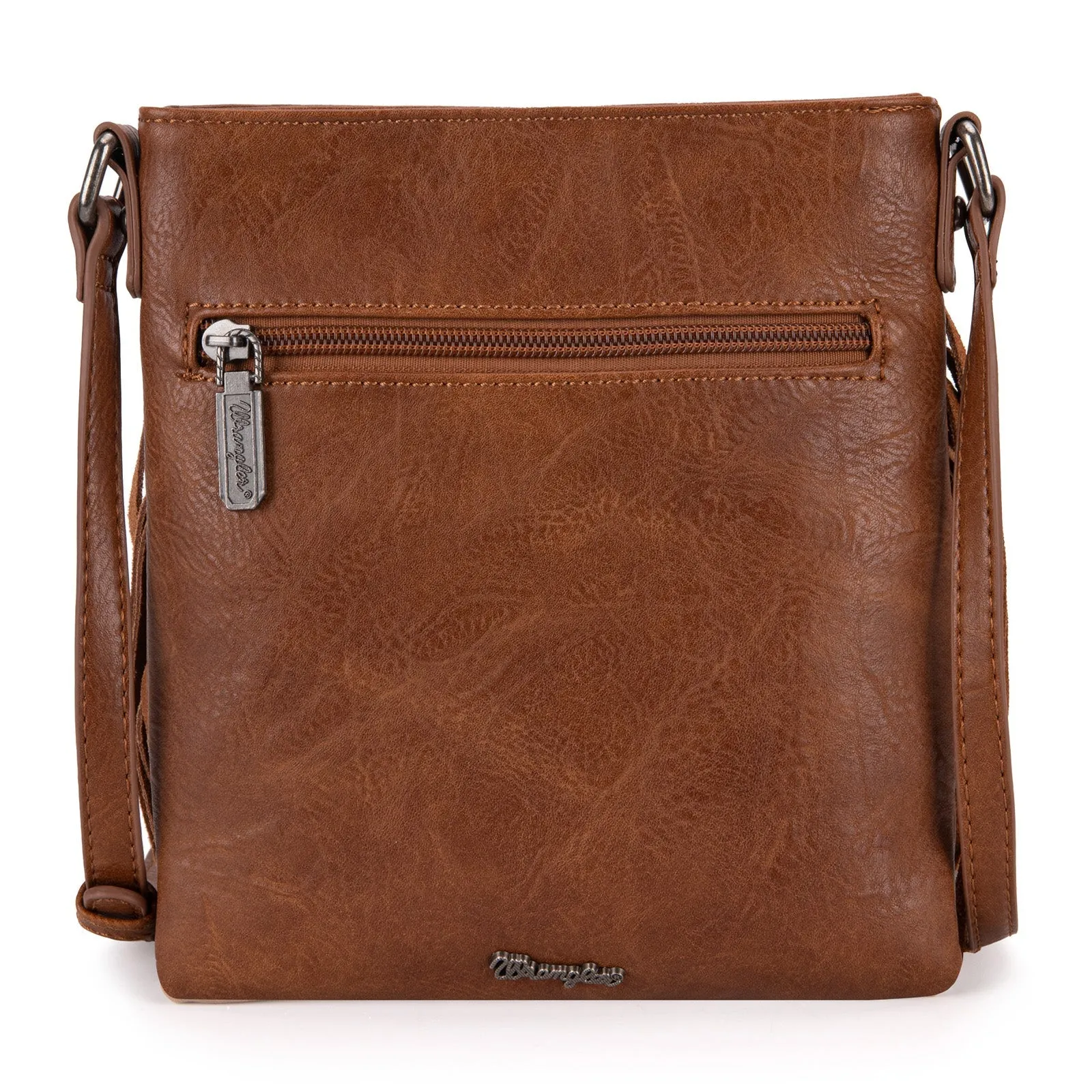 Fringe Pocket Crossbody Brown