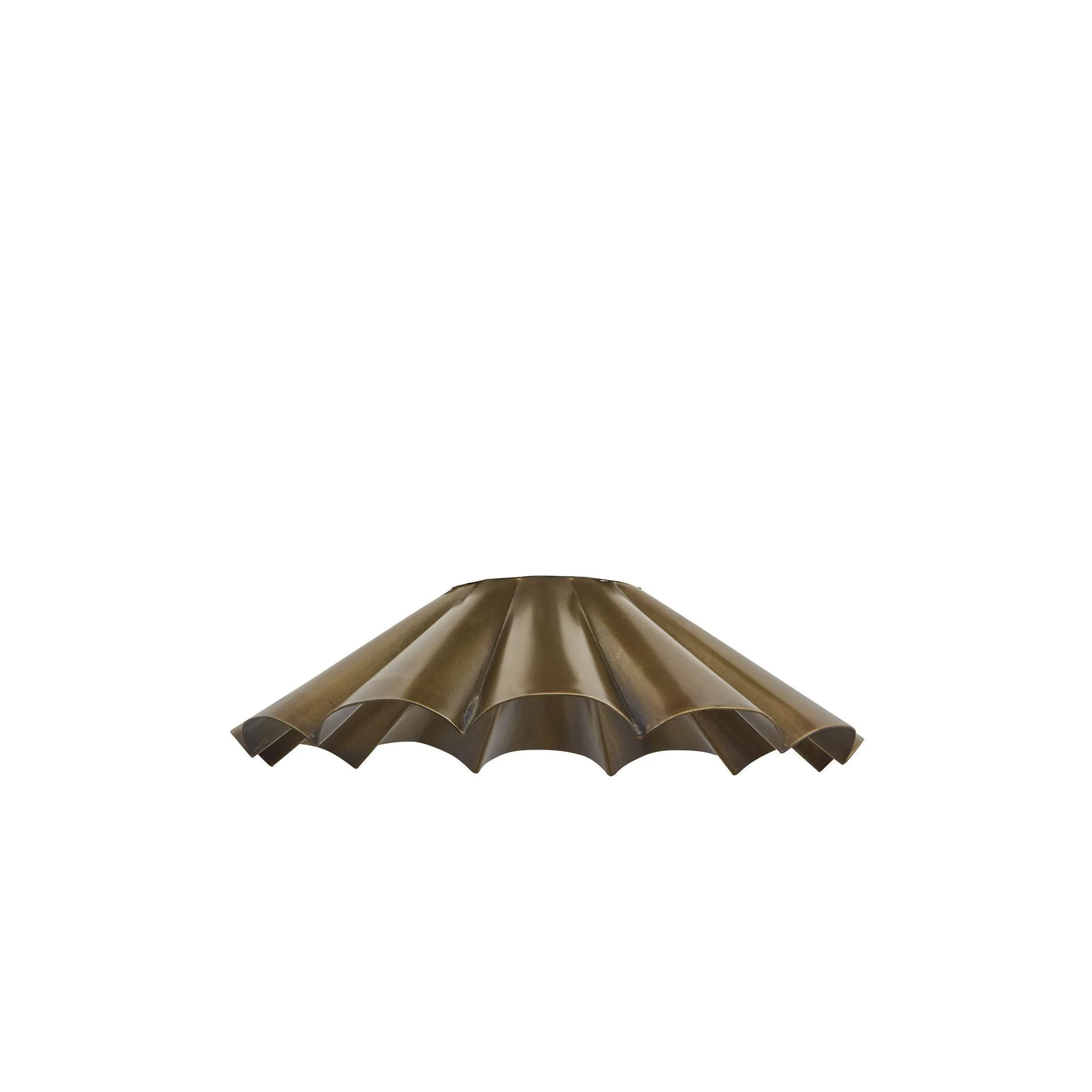 Industville Brooklyn Umbrella Pendant - 8 Inch - Brass