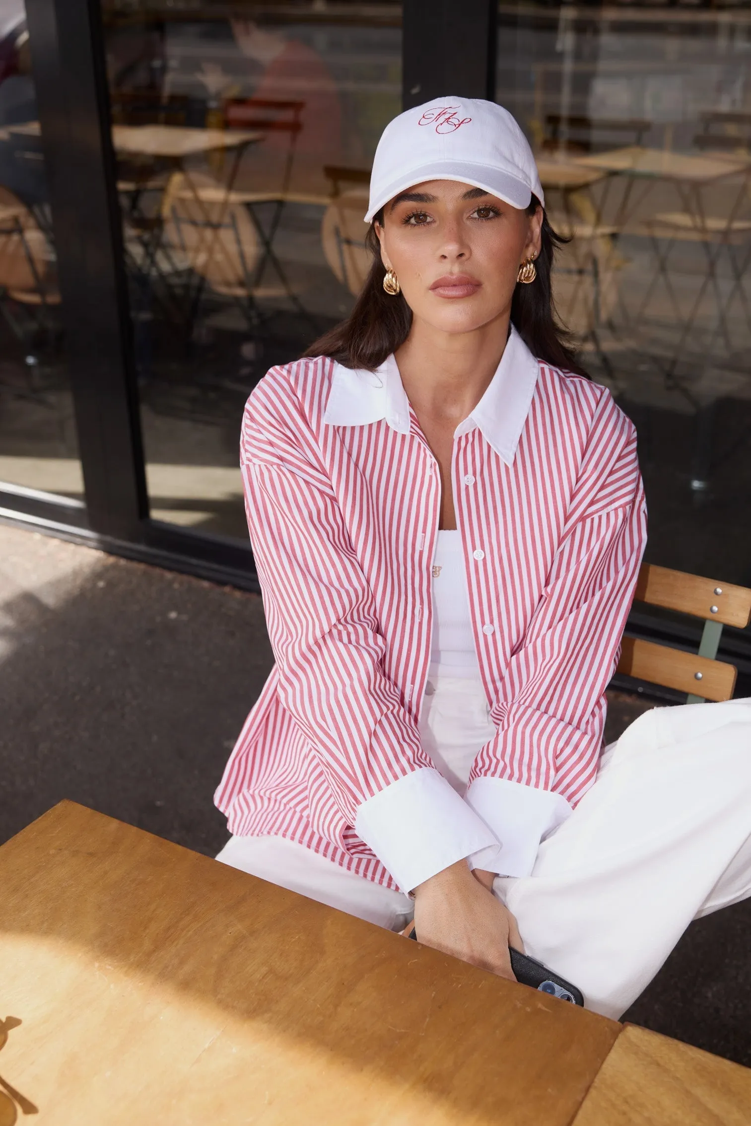 JD X TOAST Stripe Shirt - Red/White Stripe