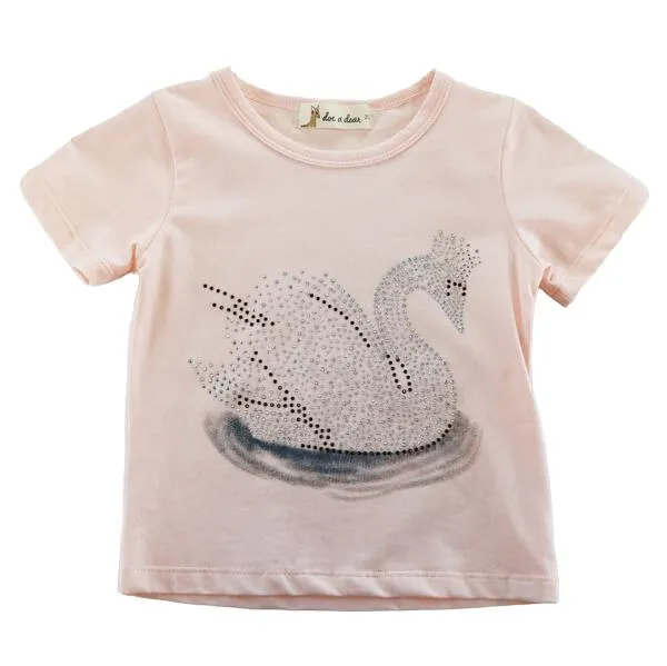 Jeweled Swan Tee