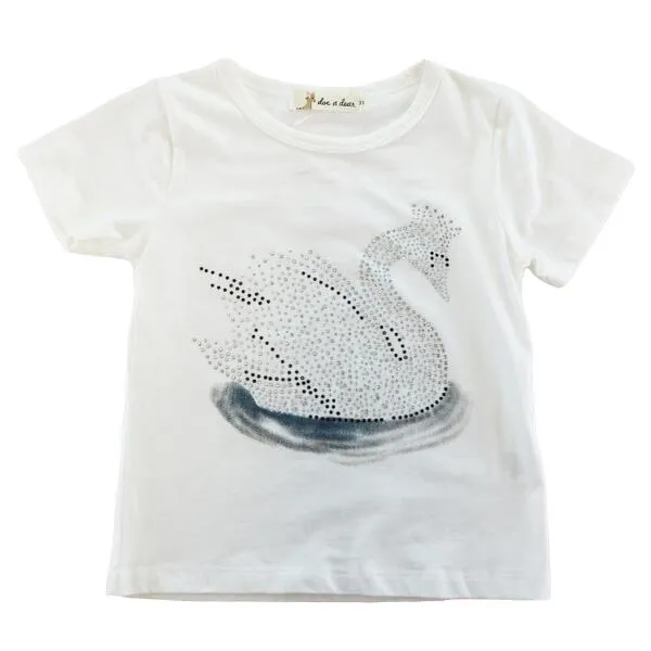 Jeweled Swan Tee