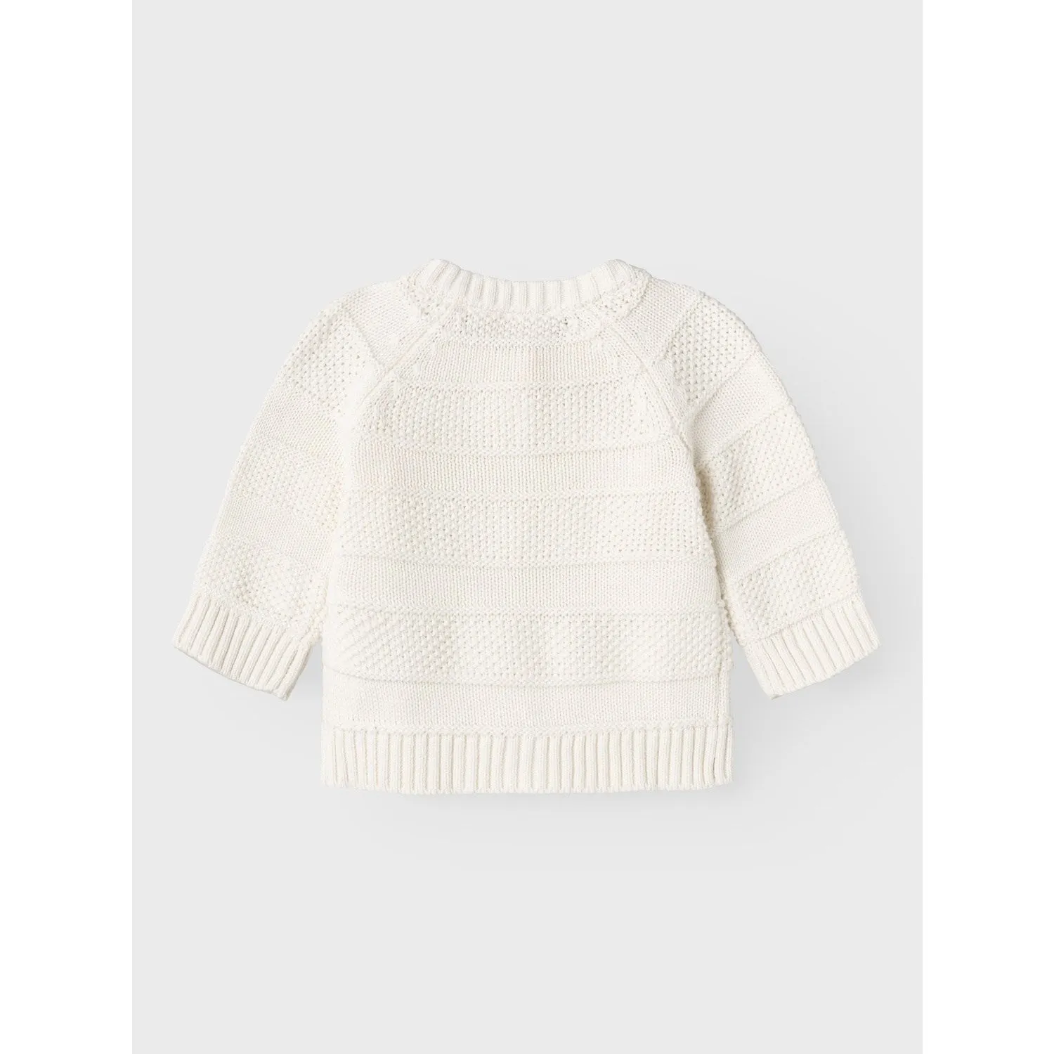 Lil'Atelier Coconut Milk Larson Knit Cardigan