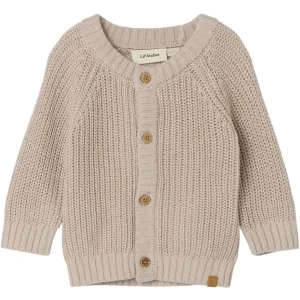 Lil'Atelier Gray Morn Emlen Knit Cardigan Noos