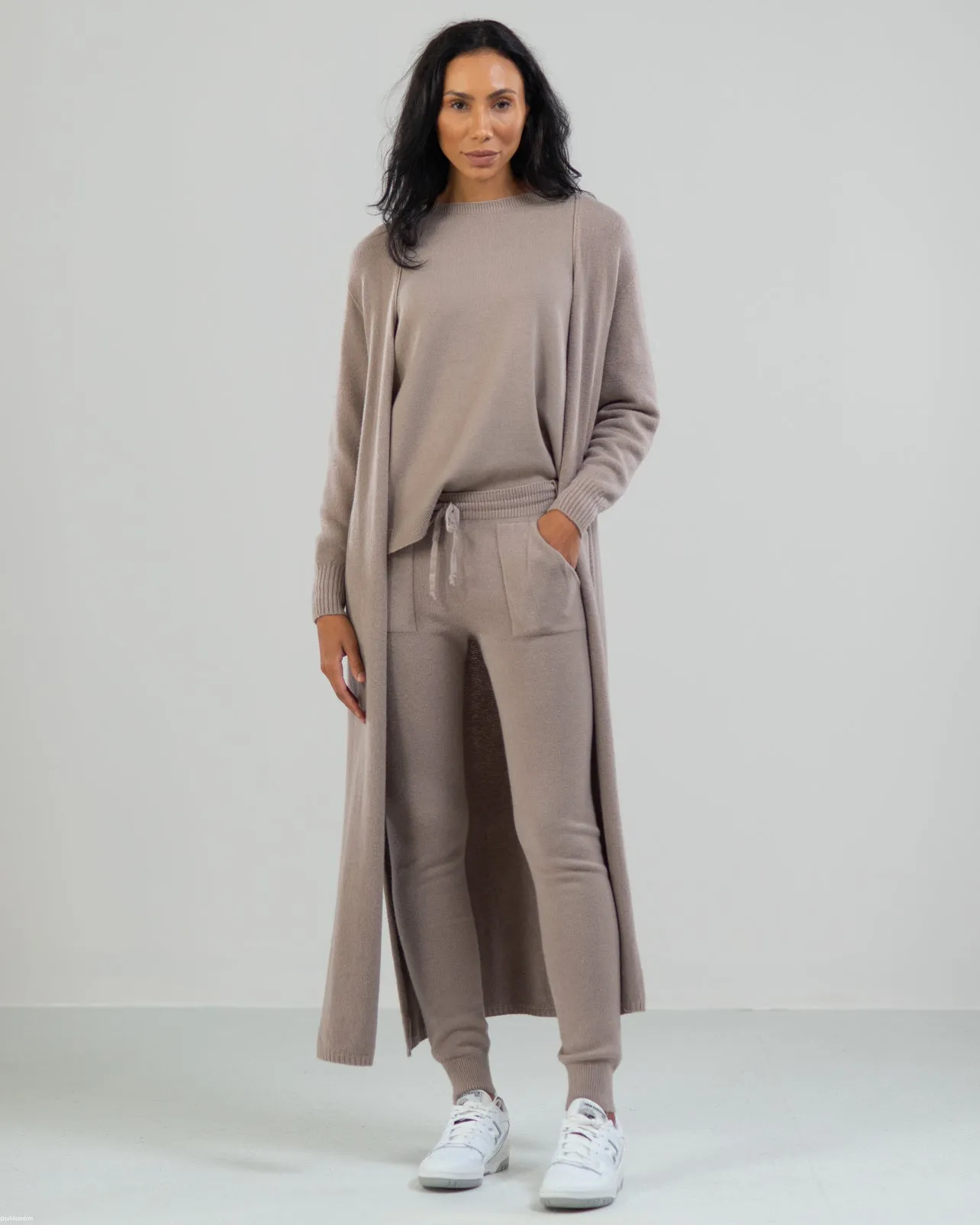 Longline Cardigan | Mocha