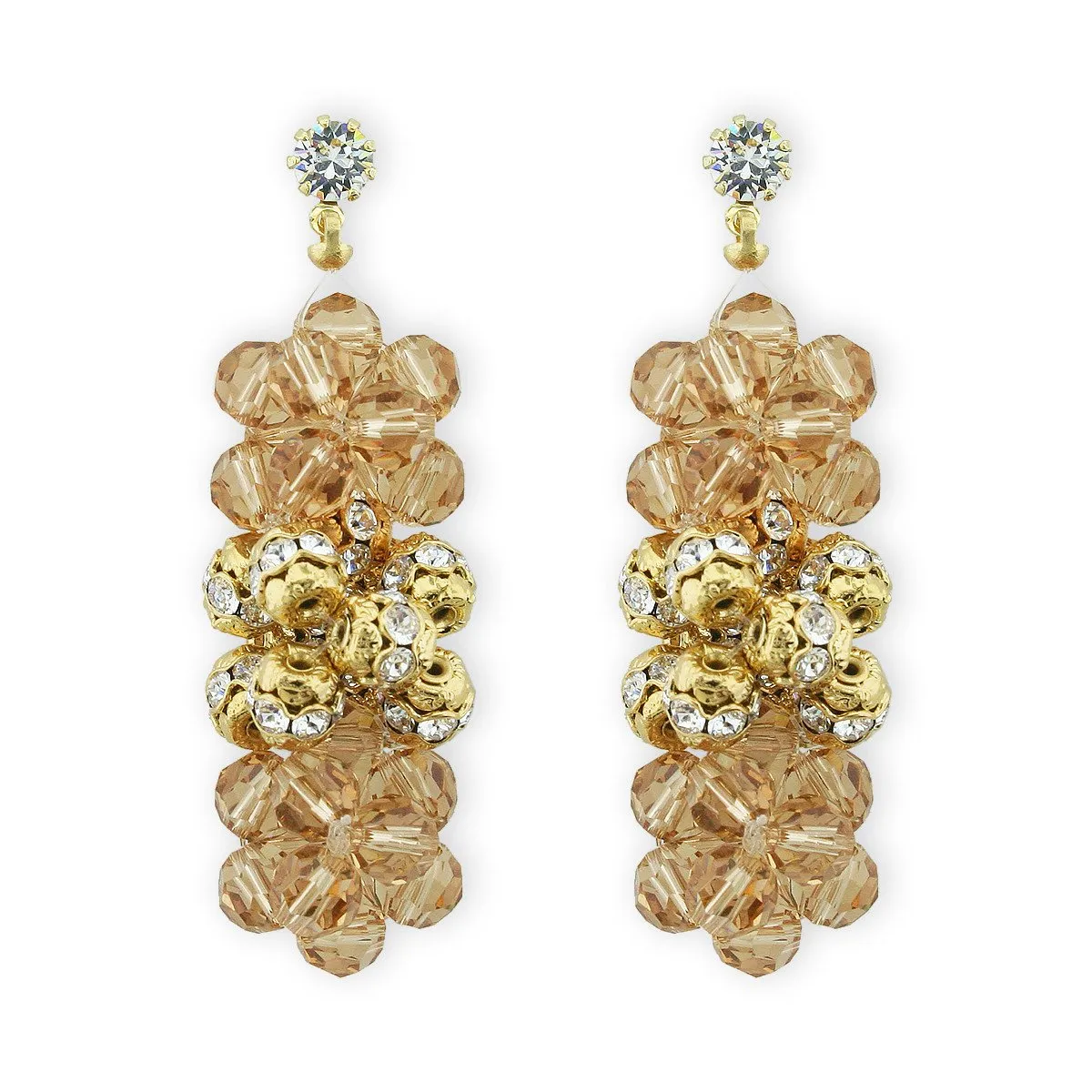 Multi-Cluster Statement Earrings