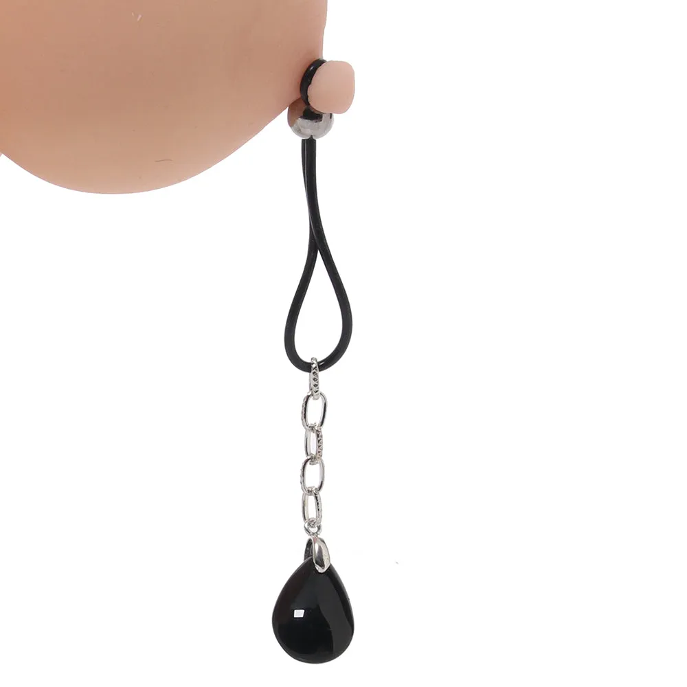 nipple play Non-Piercing Nipple Jewelry in Onyx