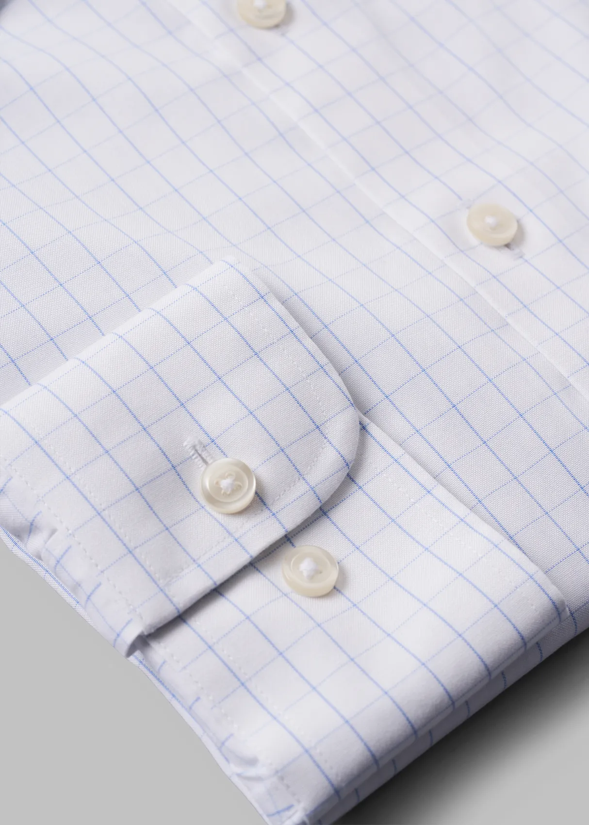 Providence Light Blue Windowpane Shirt