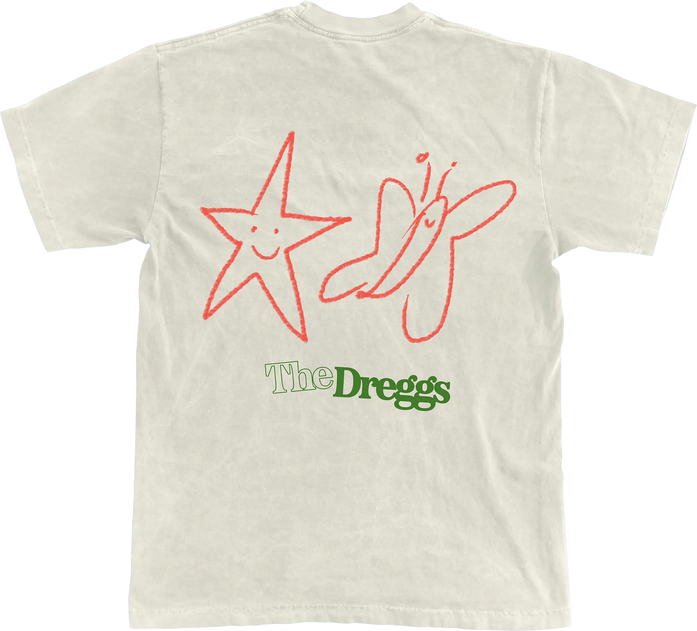 The Dreggs ECRU White Tee