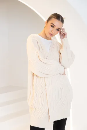 VENUS CARDIGAN - Beige