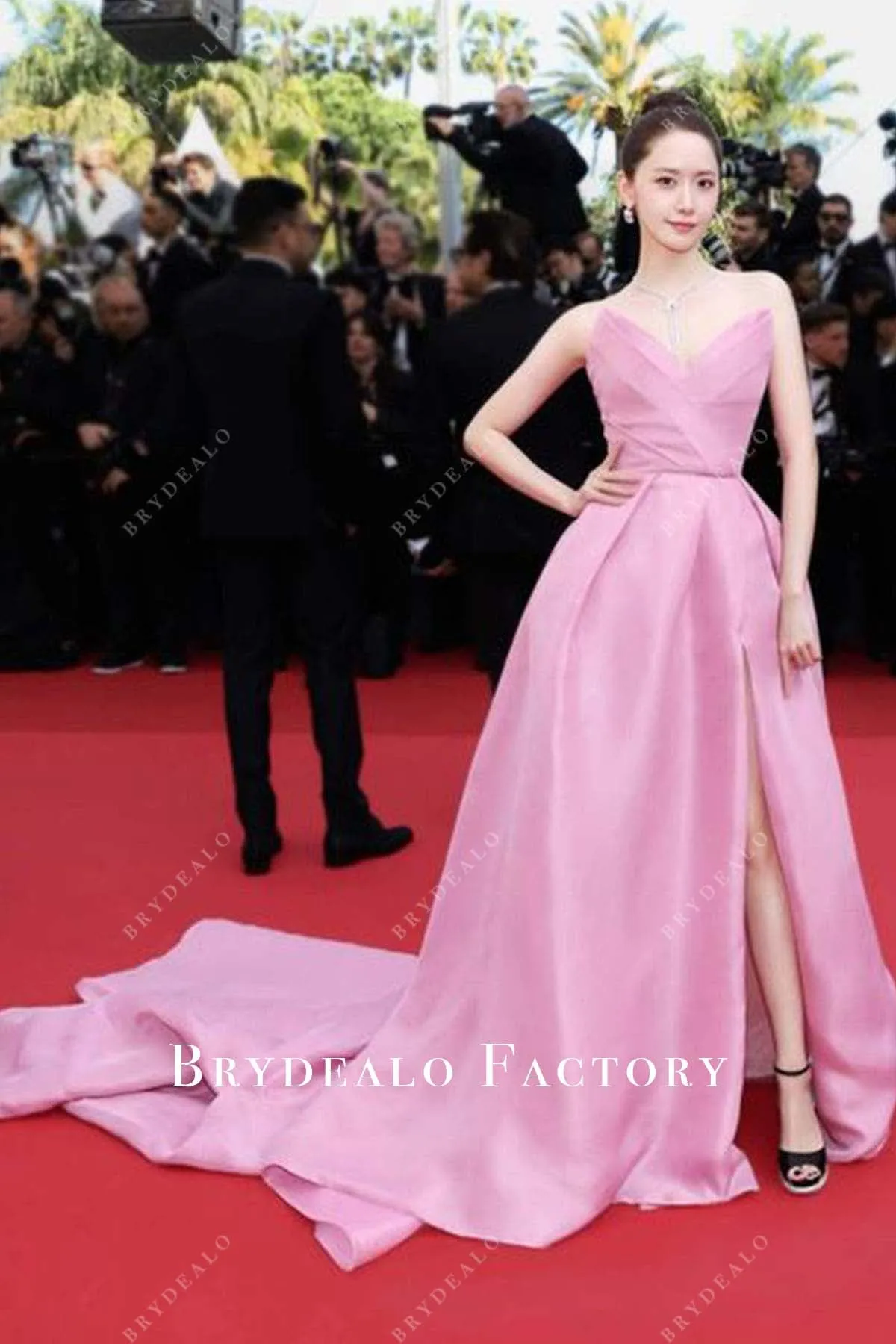 Yoona Pink Dress 2024 Cannes Film Festival