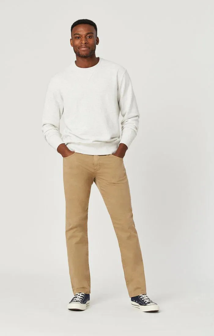 Zach Straight Leg Jean | British Khaki Twill