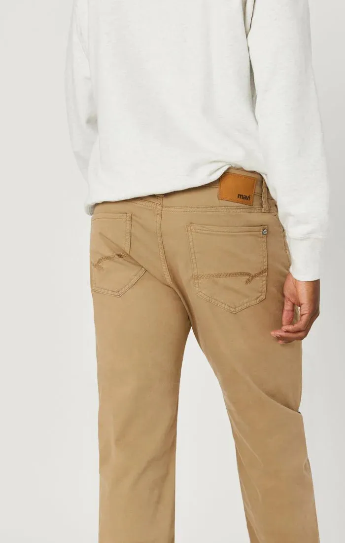 Zach Straight Leg Jean | British Khaki Twill